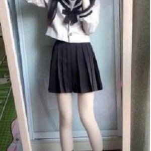 斗鱼网红『野餐兔』学院风jk制服特辑