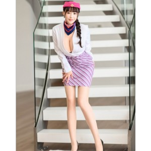 朱可儿花漾写真集，共有7套照片