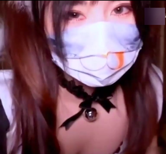 超可爱电竞酒店陪玩女仆妹子套路互动1V416M百度盘