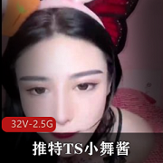 推特TS小舞酱团建-COS最火4部曲+【32V-2.5G】