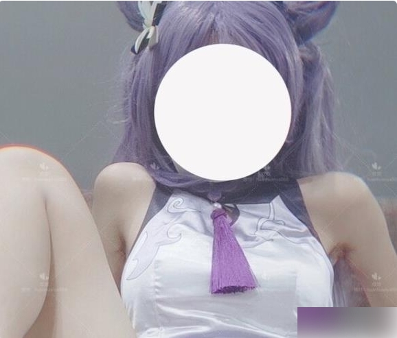 推特欢欢COS《原神》刻晴作品