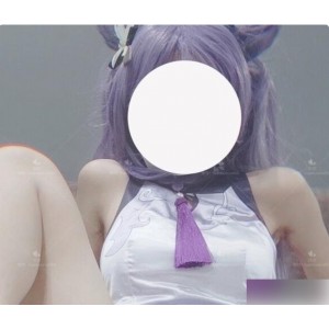 推特欢欢COS《原神》刻晴作品