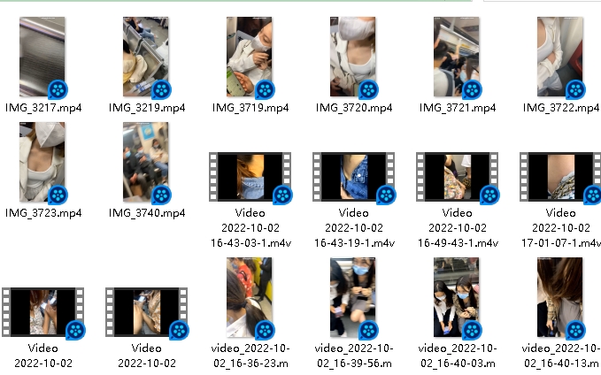 【地铁高抄】地铁内高质量高清近距离拍球+内衣展示闪现【nV3.8GB】【百度云】