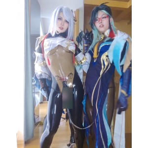 阿优胶衣男娘COS合集160G100部推特展示